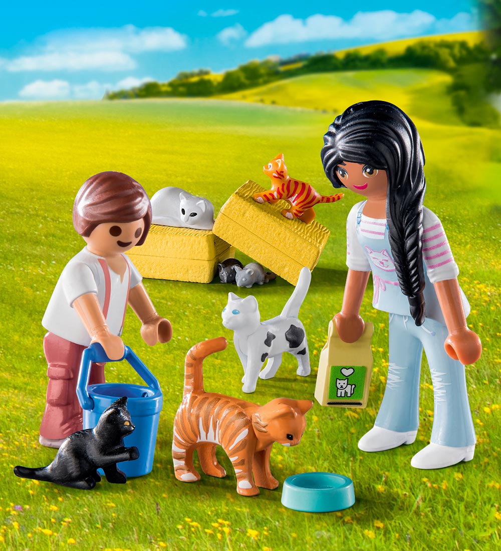 Playmobil Country - Kissaperhe - 71309 - 17 Osaa