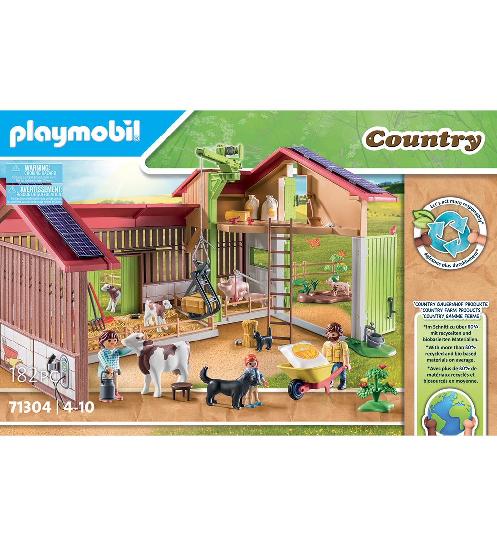 Playmobil Country - Großer Bauernhof - 71304 - 182 Teile