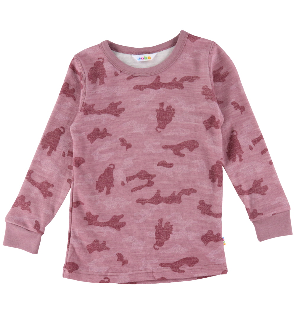 Blouse Joha - Laine/Bambou - Rose Vers le haut