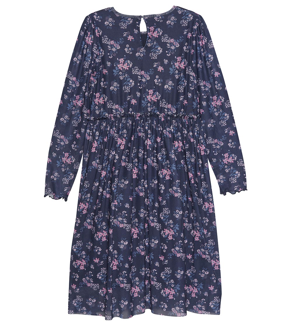 Creamie Dress - Mesh - Indigo Blue
