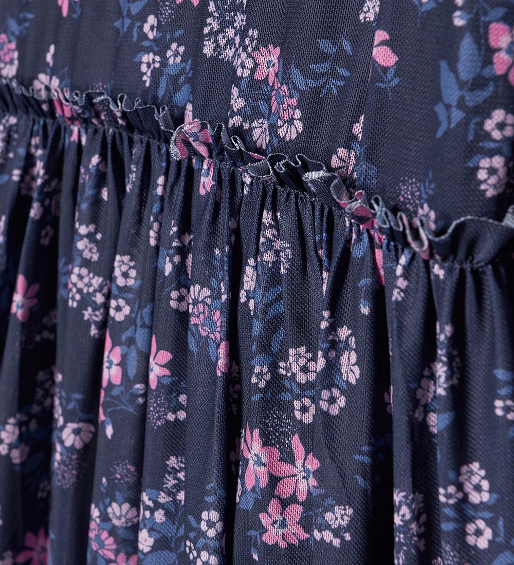 Creamie Dress - Mesh - Indigo Blue