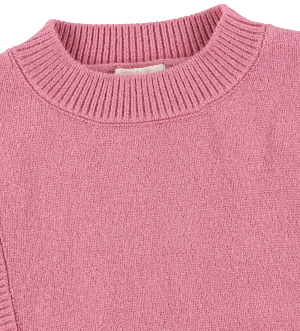 Creamie Waistcoat - Knitted - Cashmere Rose