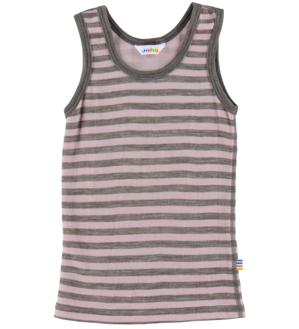 Joha Undershirt - Wool - Pink/Grey
