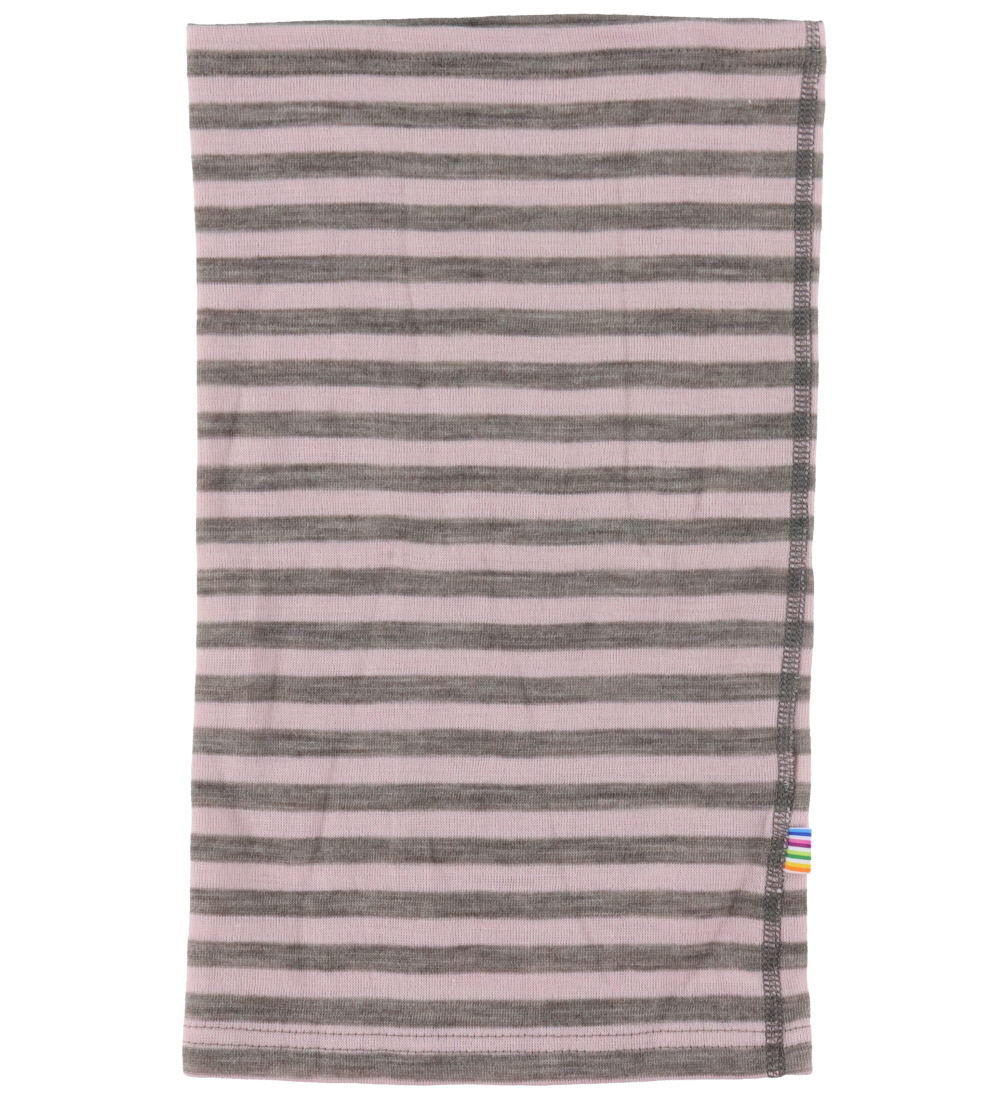 Joha Tube Scarf - Wool - Pink/Grey
