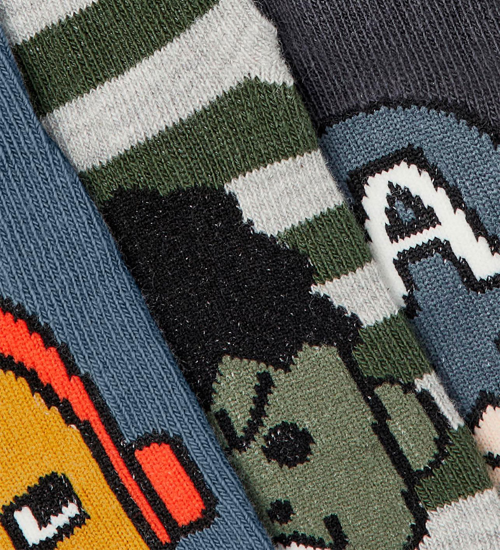 Name It Socks - NmmAnty Avengers - 3-Pack - India Ink/Bluefin/