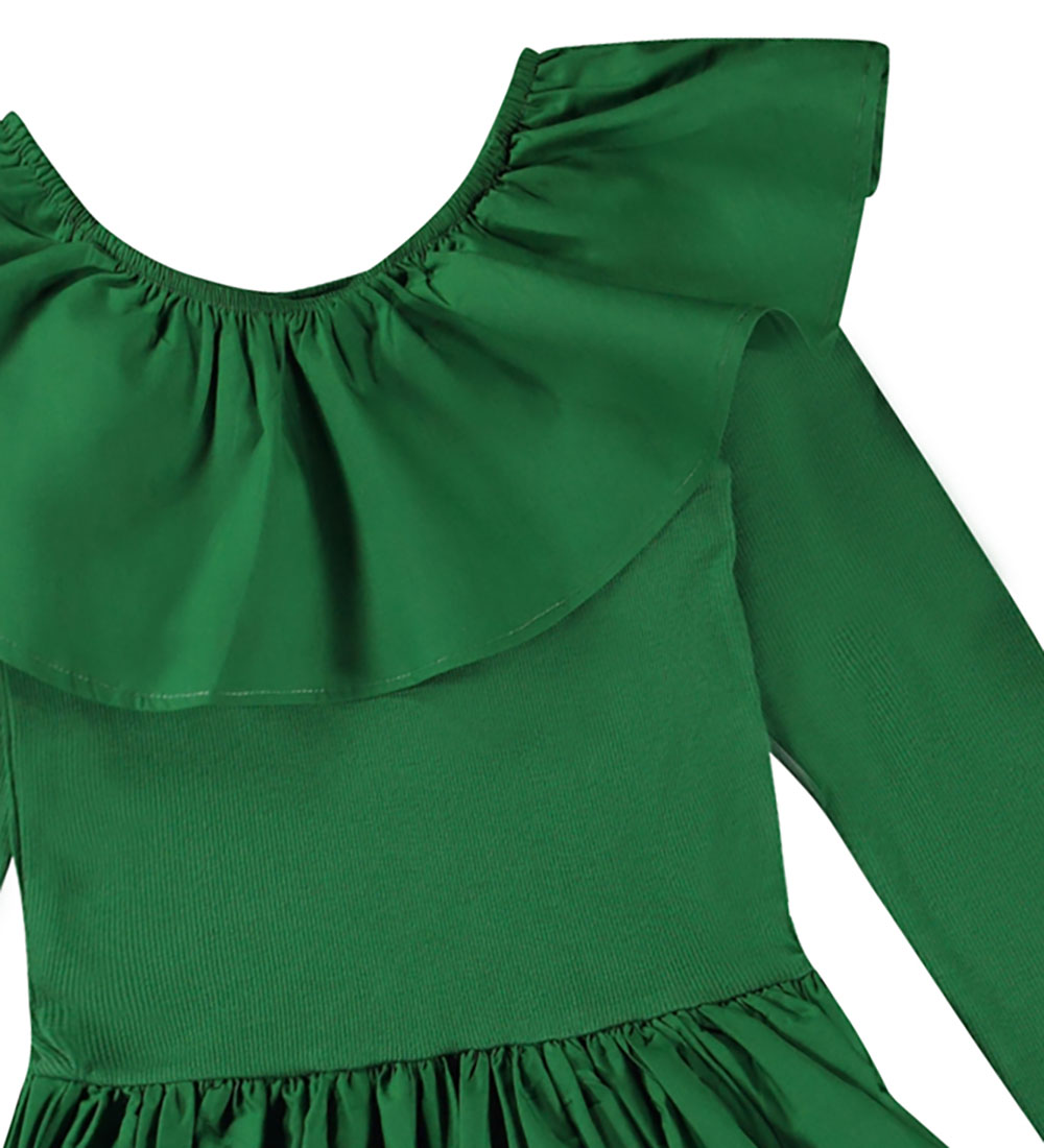 Molo Dress - Cille - Woodland Green