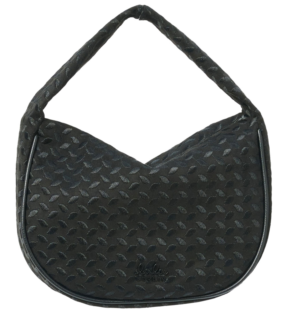 Lala Berlin Shoulder Bag - Merve - Heritage Suede Black