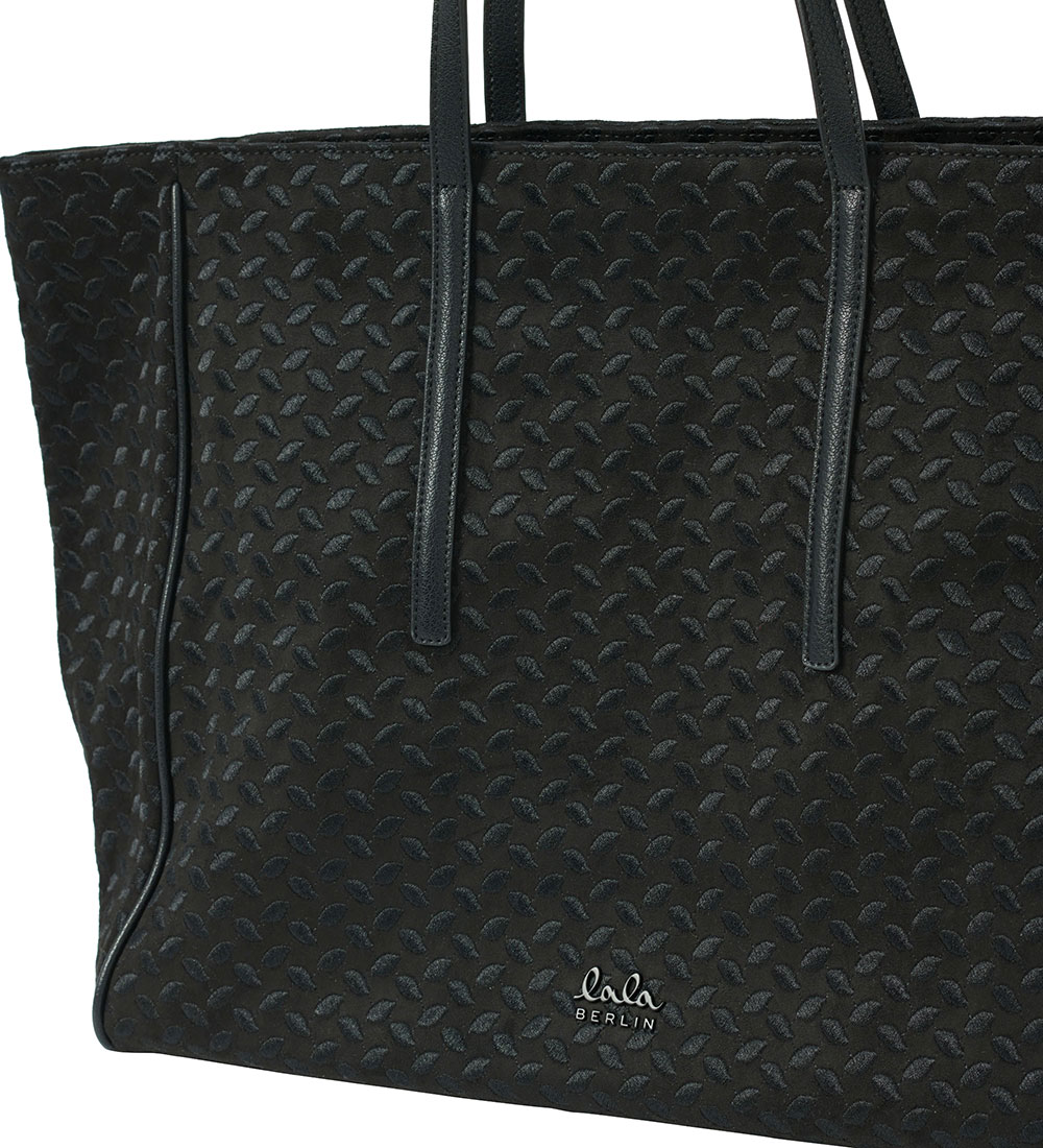 Lala Berlin Shopper - East West Moira - Heritage Suede Black