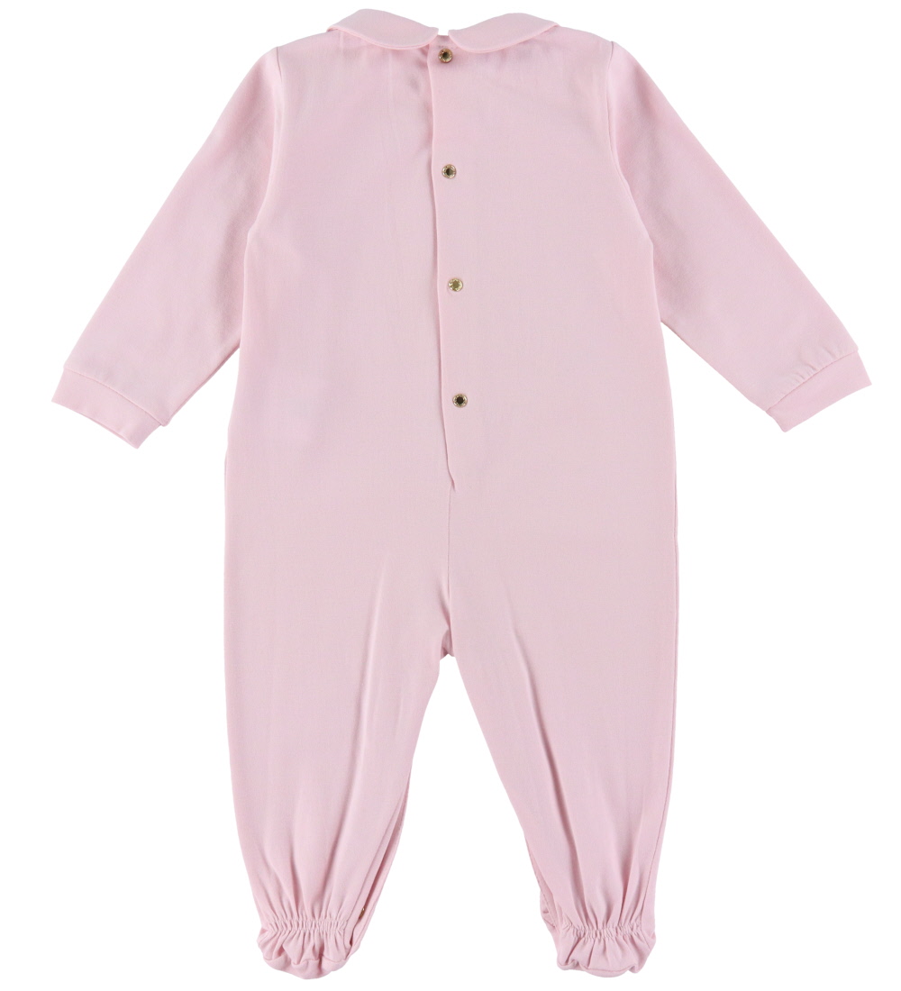 Versace Jumpsuit M/f - Pink/White w. Logo