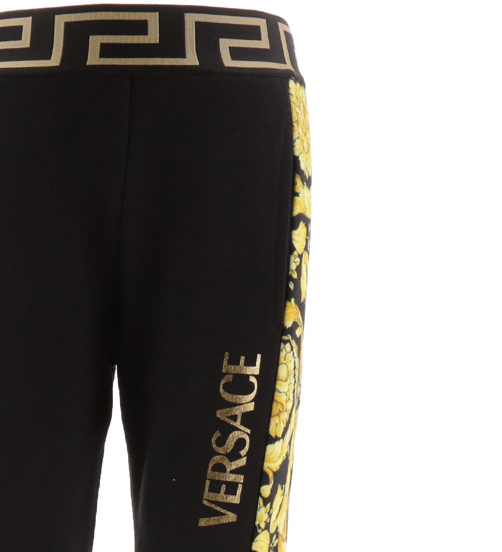 Versace Sweatpants - Baroque - Black w. Gold