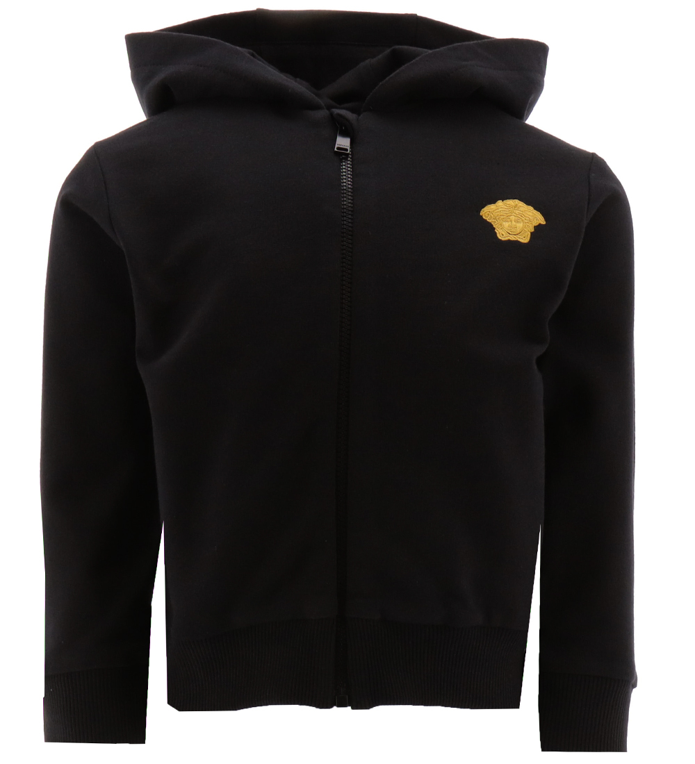 Versace Cardigan - Black w. Gold