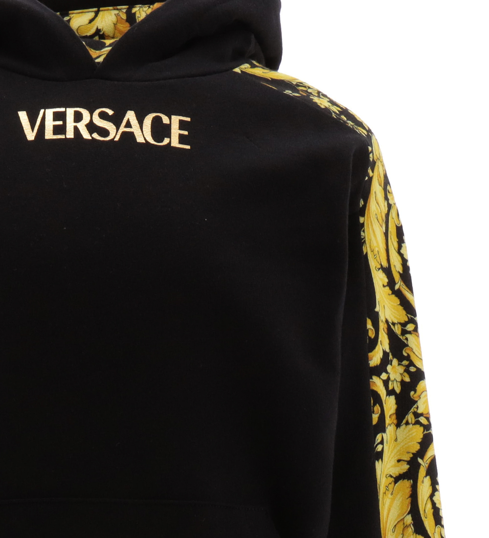 Versace Hoodie - Baroque - Black w. Gold