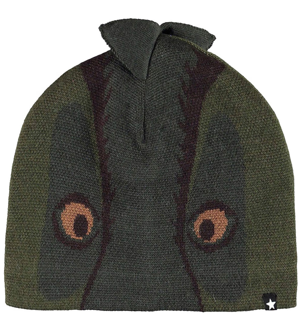 Molo Beanie w. Tube Scarf - Kleo - Wool/Acrylic - Kleo - Forest