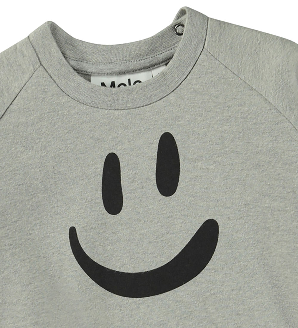 Molo Collegegenser - Disk - Grey Melange