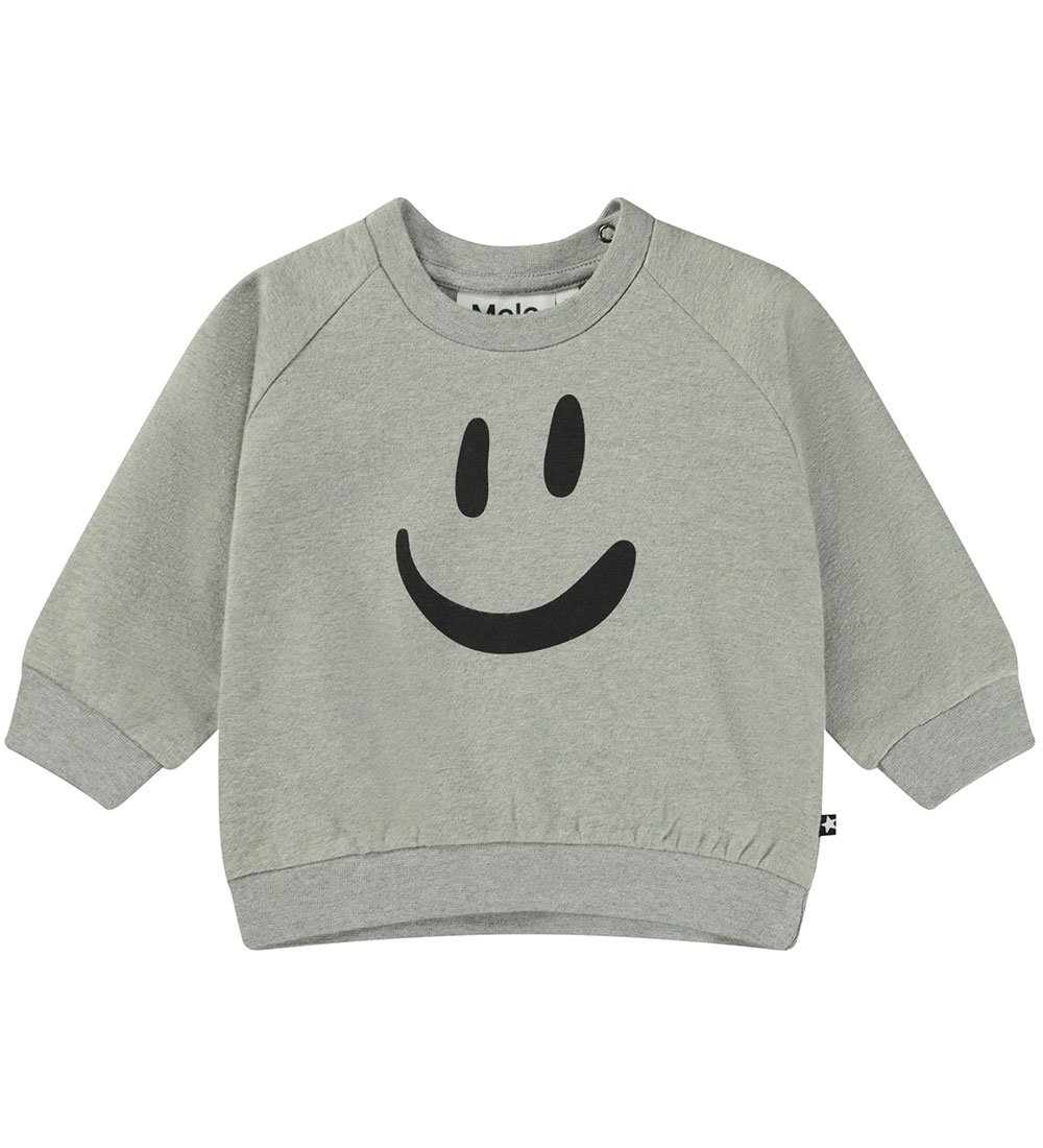 Molo Collegegenser - Disk - Grey Melange