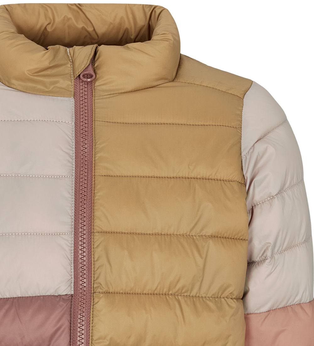 MarMar Padded Jacket - Vegan Pouf - Owe - Tawny Rose Block