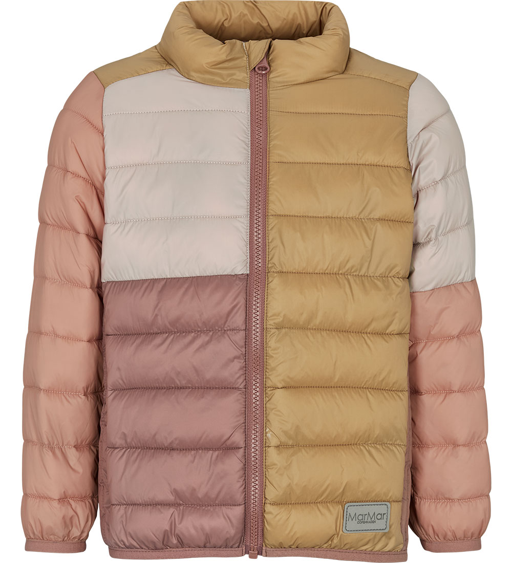 MarMar Padded Jacket - Vegan Pouf - Owe - Tawny Rose Block