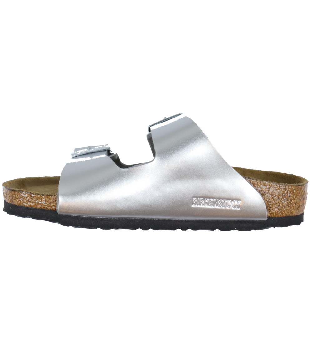 Birkenstock Sandals - Arizona Kids BS - Electric Metallic Silver