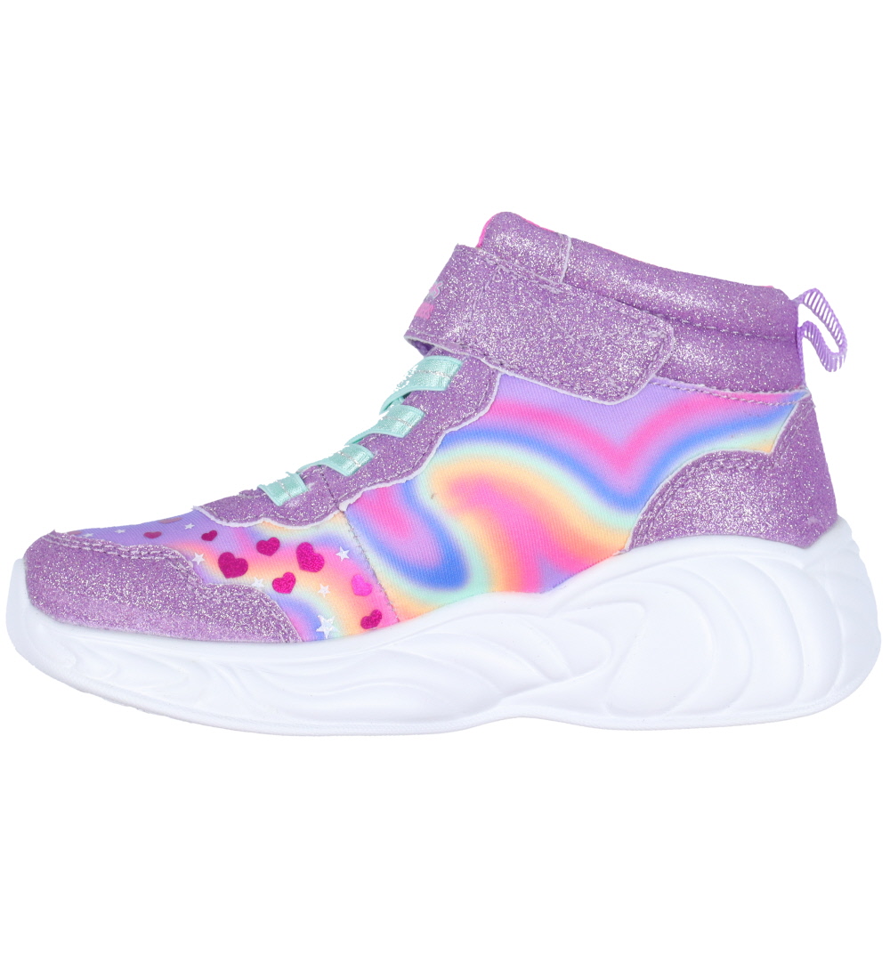Skechers Boots w. Lights - Unicorn Dreams - Lavender/Multi