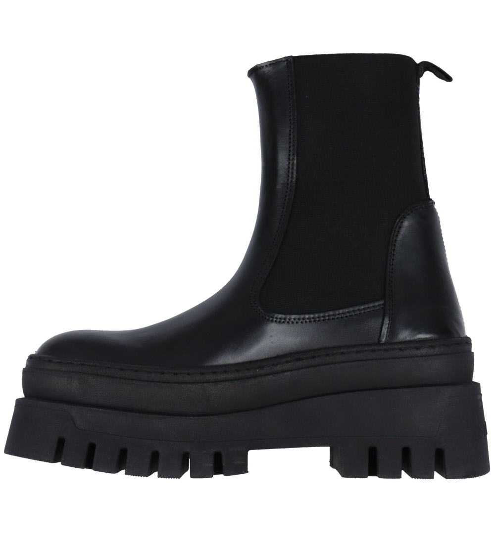 Steve Madden Boots - Cassandra - Black Leather