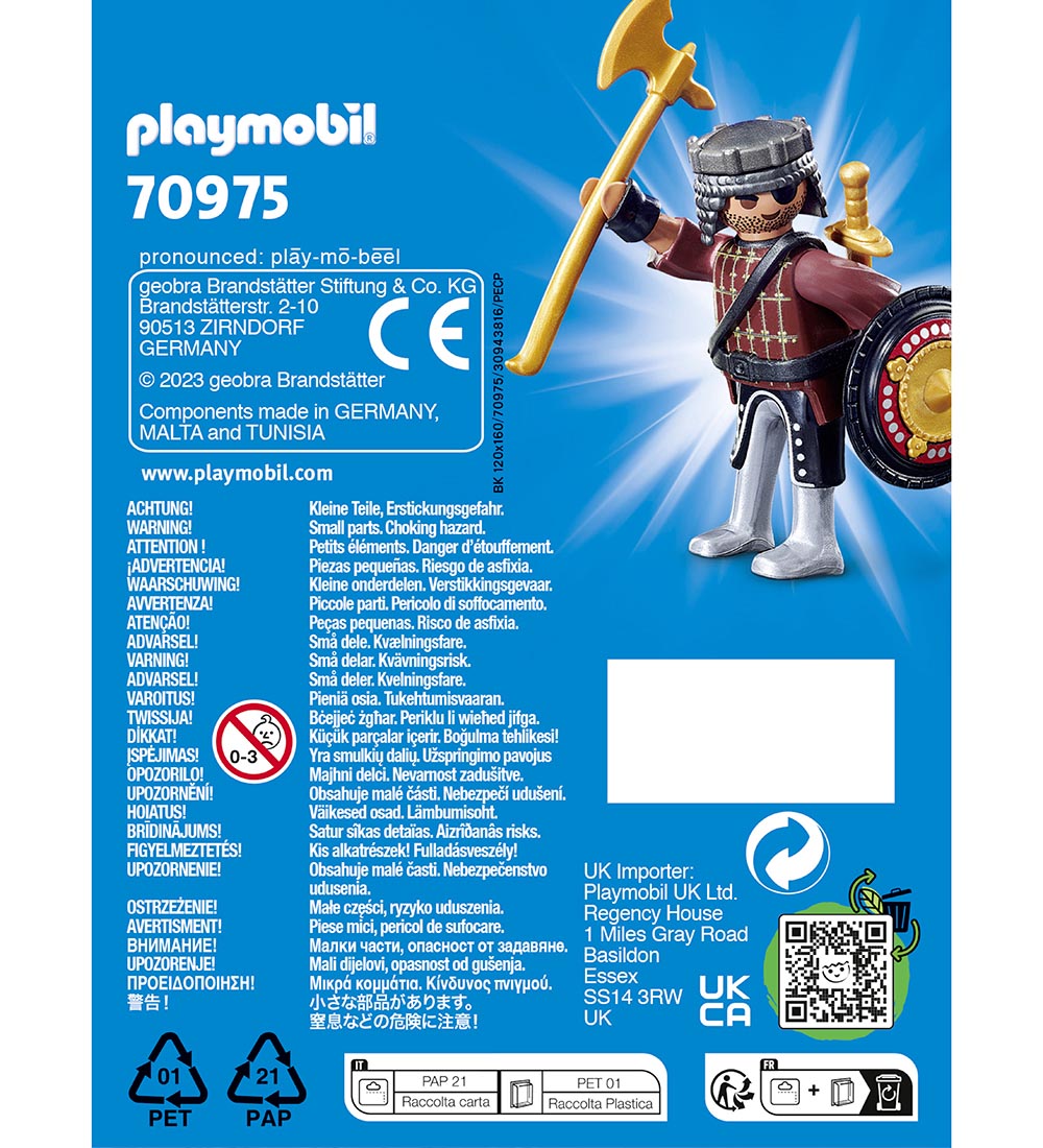 Playmobil Playmo-Friends - Barbaar - 70975 - 8 Onderdelen