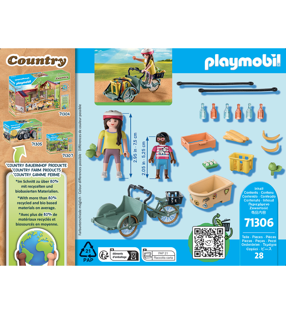 Playmobil Country - tavarapyörä - 71306 - 28 Osaa