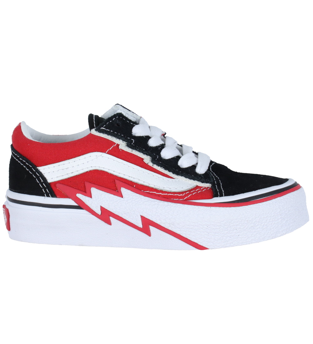 Vans Shoe - Old Skool Bolt - Red/Black