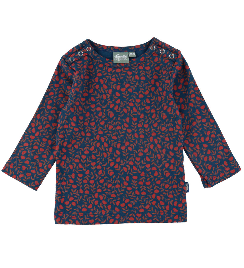 Dane fæ Blússa - DaneParsley - Stone Blue Fleurie