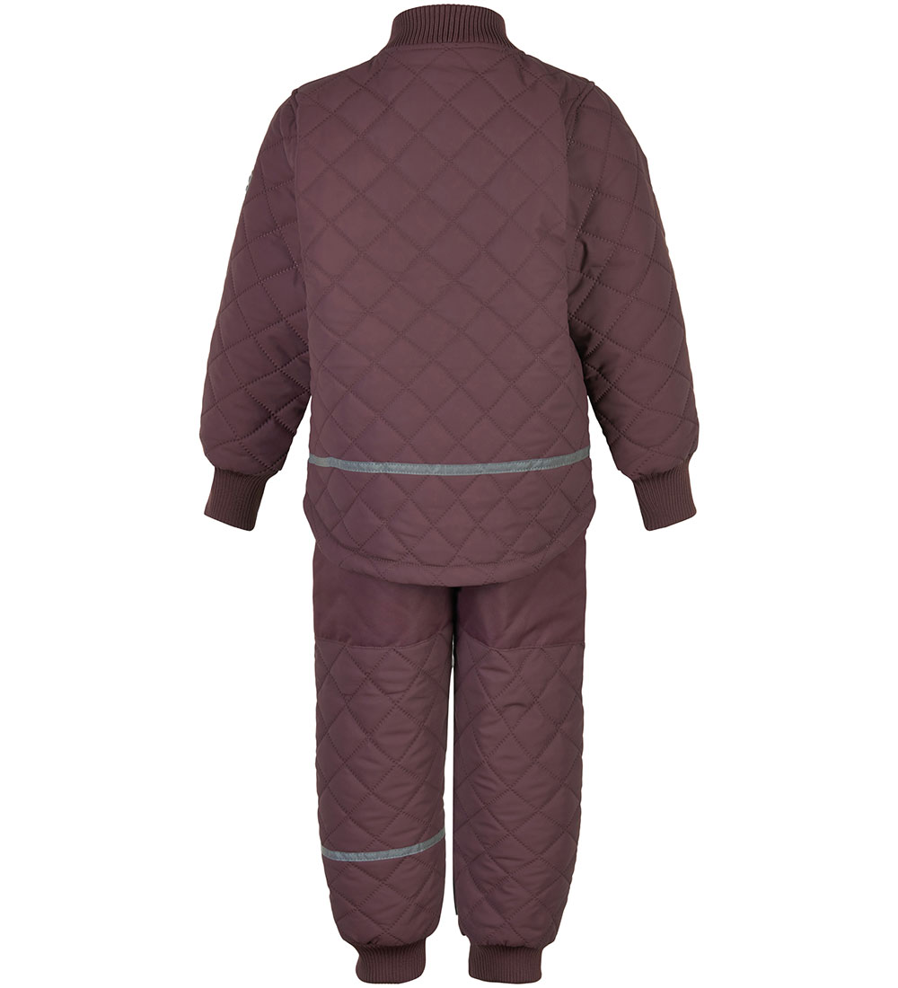 Mikk-Line Thermokleding m. Fleece - Dekbed - Coated - Huckleberr