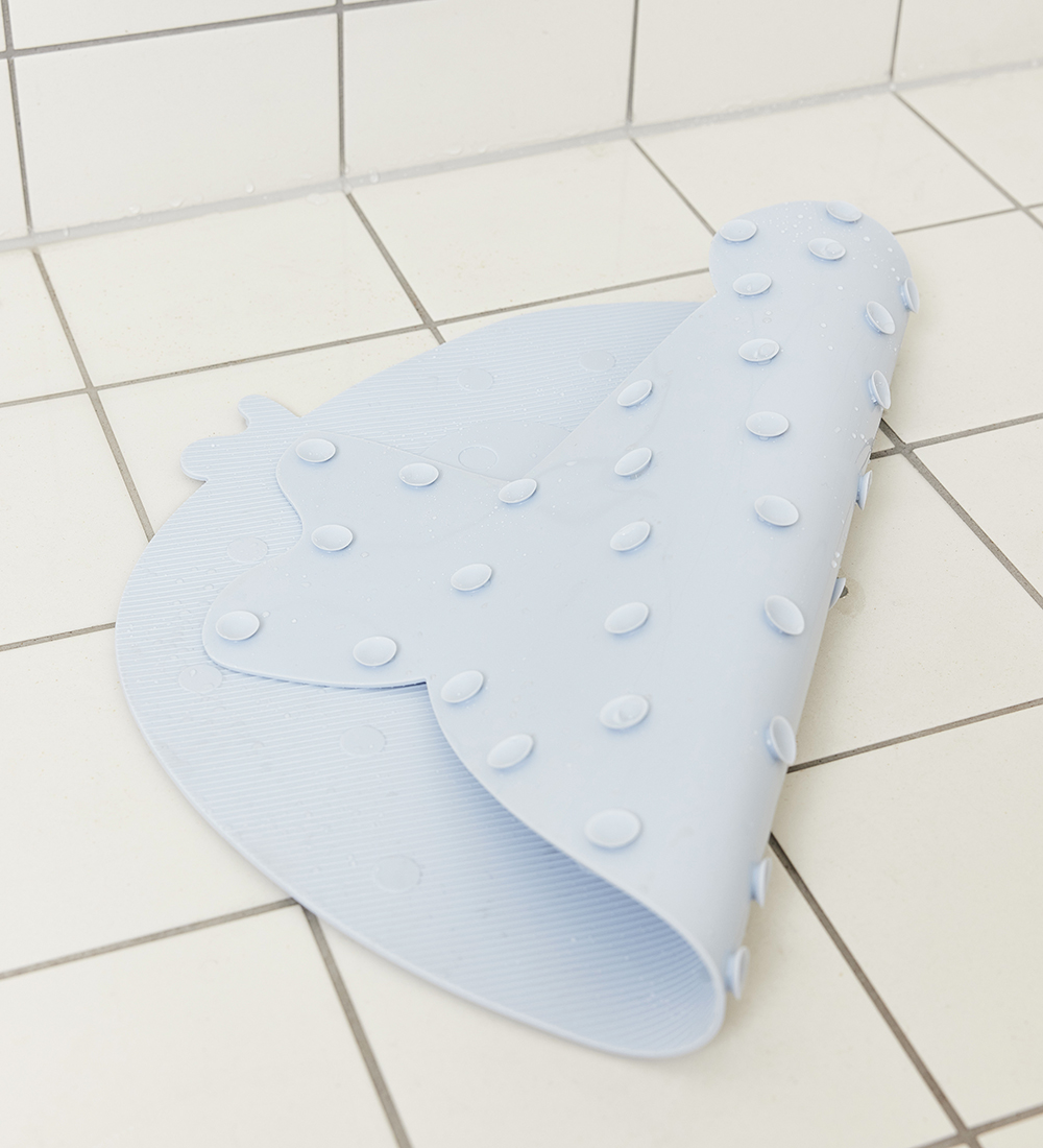 OYOY Shower Mat - Little Finn - Ice Blue