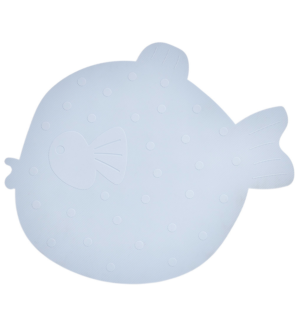 OYOY Shower Mat - Little Finn - Ice Blue