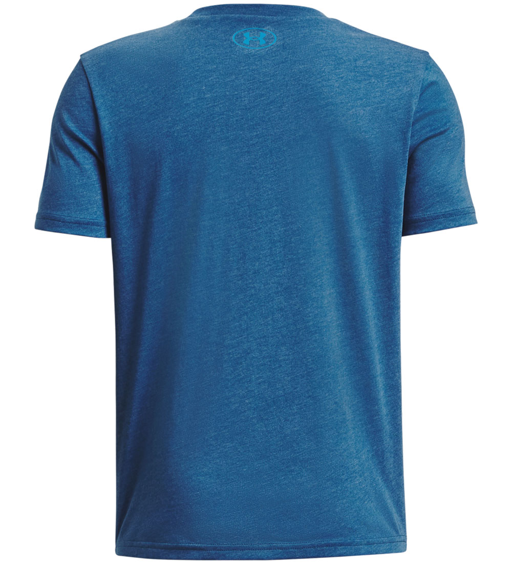 Under Armour T-shirt - Logo Wordmark - Varsity Blue