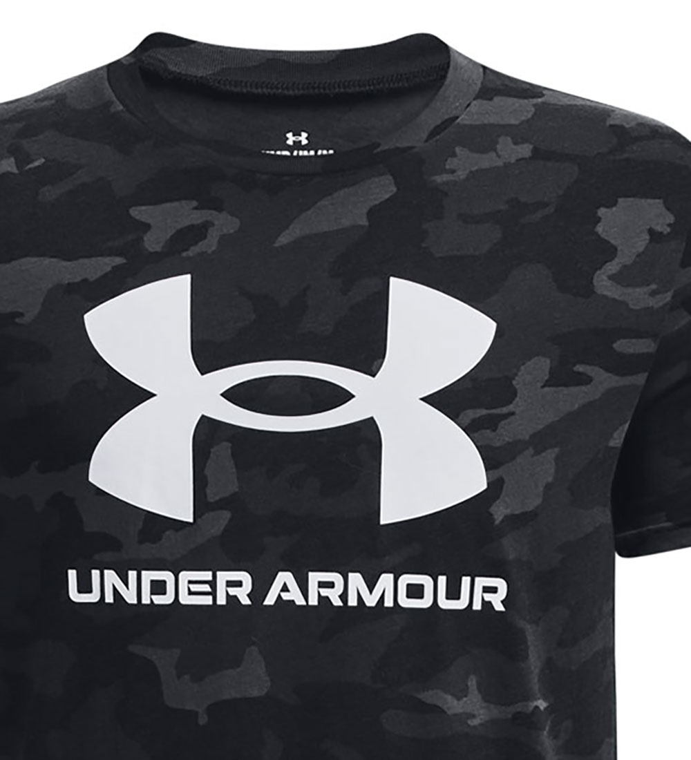 Under Armour T-shirt - Sport Style Logo - Black