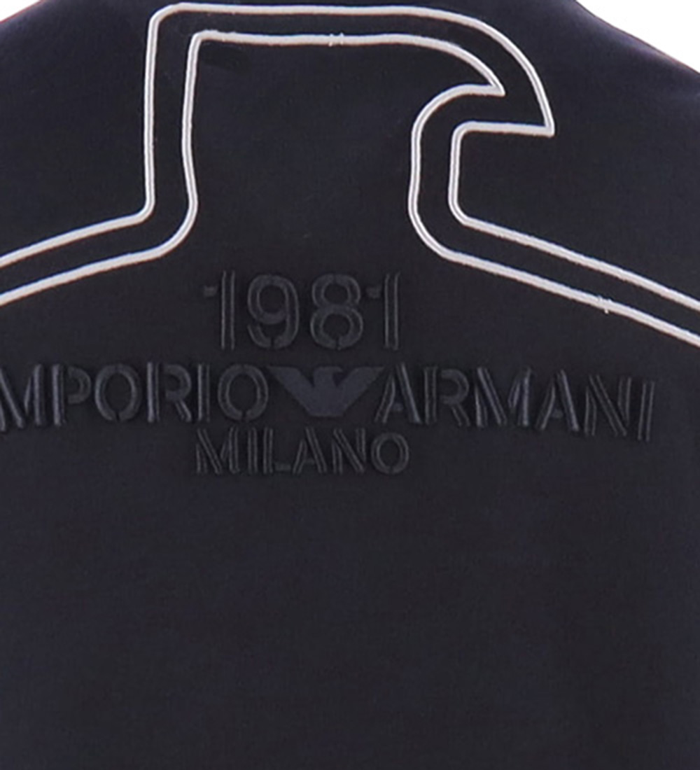 Emporio Armani Stuttermabolur - Dökkblátt