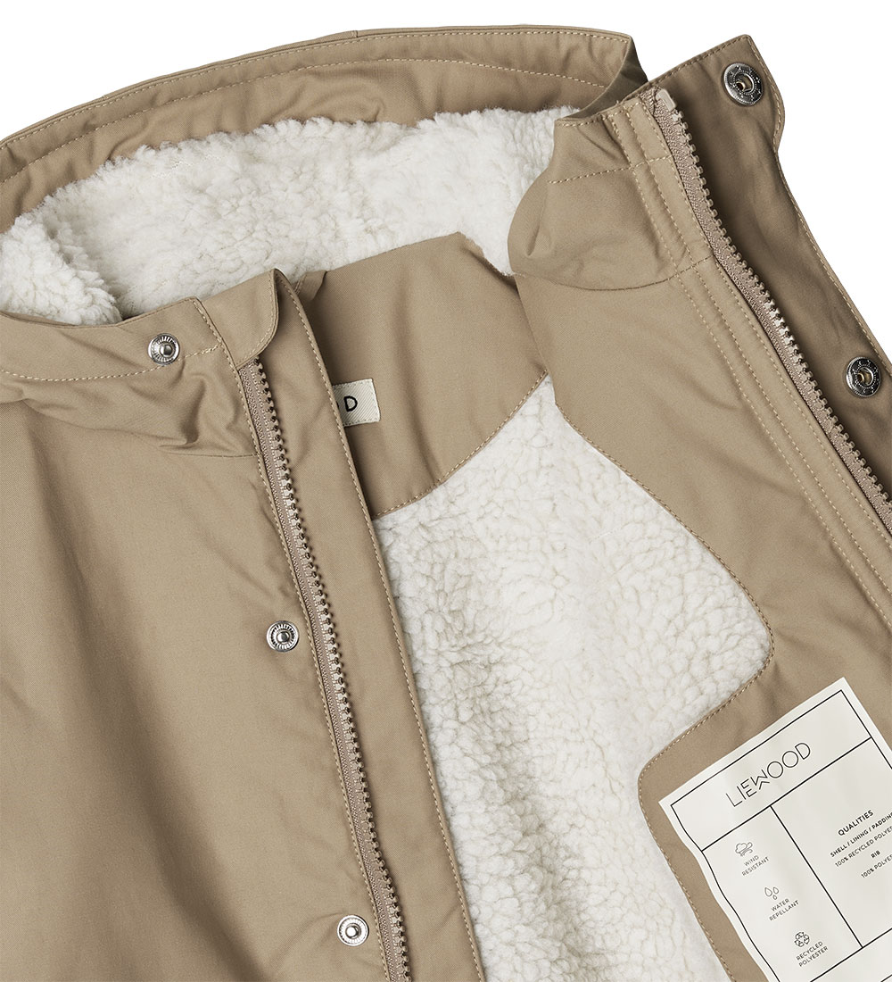 Liewood Winter Coat - Villads - Oat/Sandy