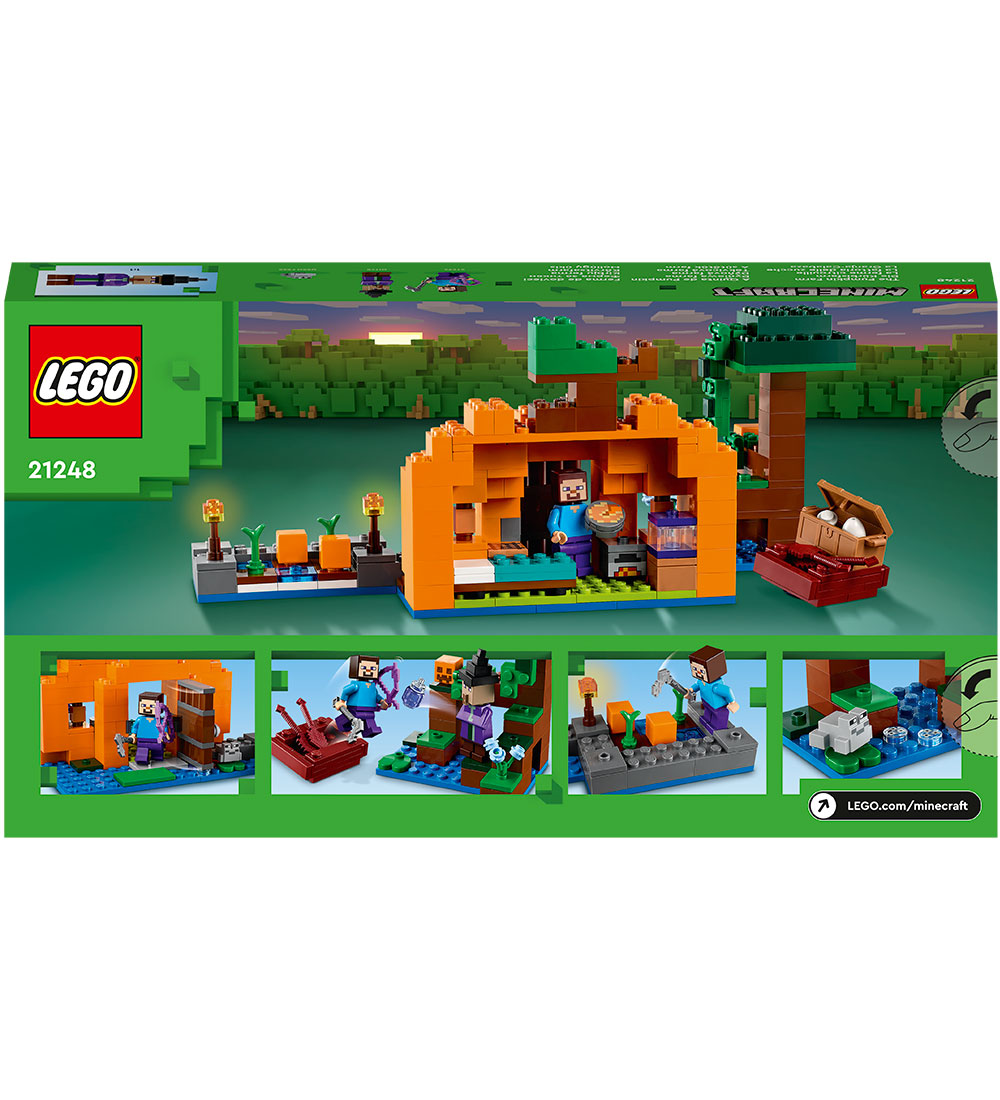 LEGO® Minecraft - De pompoenboerderij 21248 - 257 Onderdelen