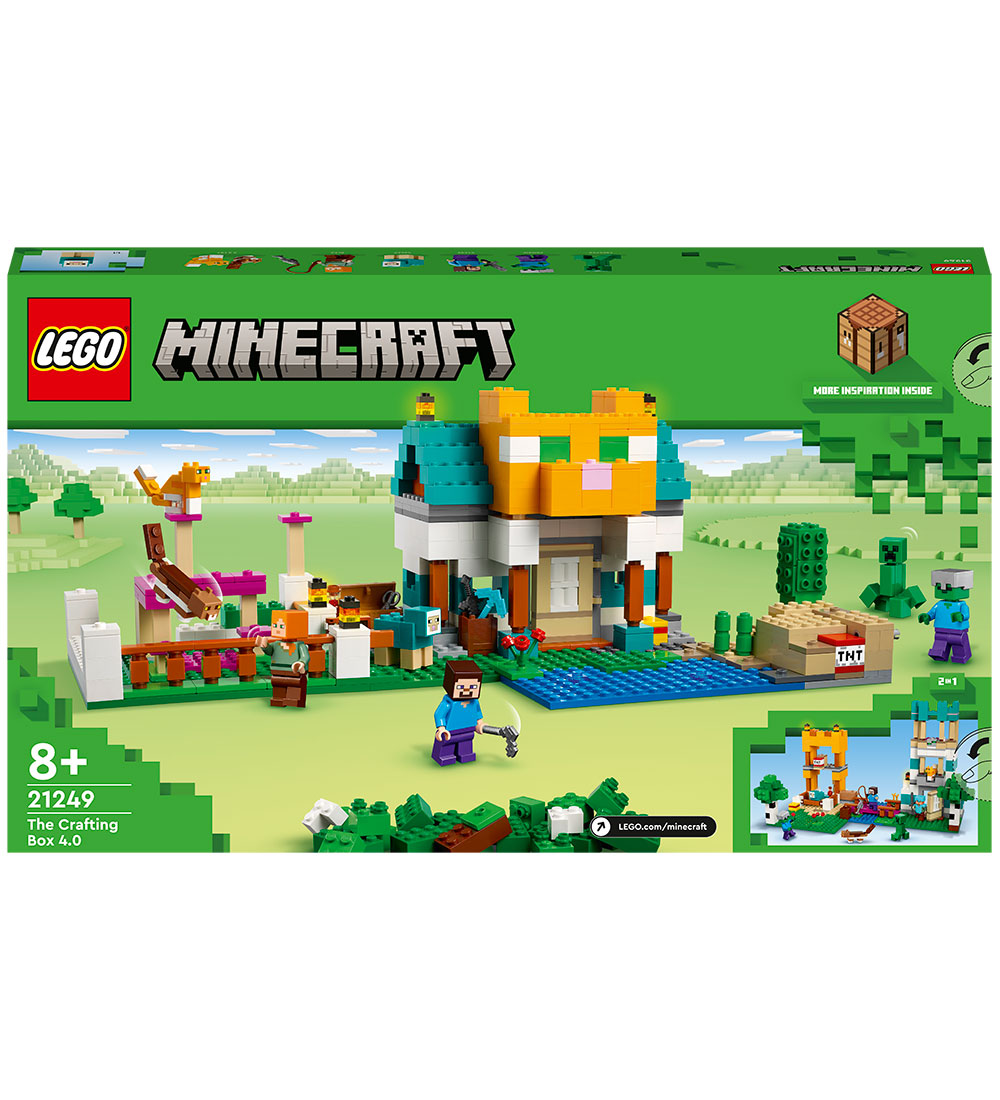 LEGO® Minecraft - De Crafting-box 4.0 21249 - 605 Onderdelen