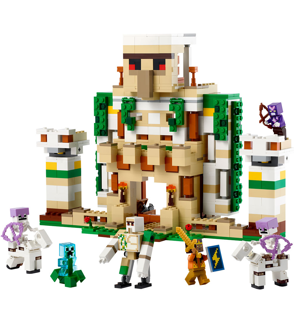 LEGO® Minecraft - Het ijzergolemfort 21250 - 868 Onderdelen