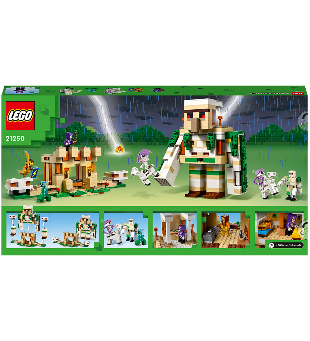 LEGO® Minecraft - Het ijzergolemfort 21250 - 868 Onderdelen
