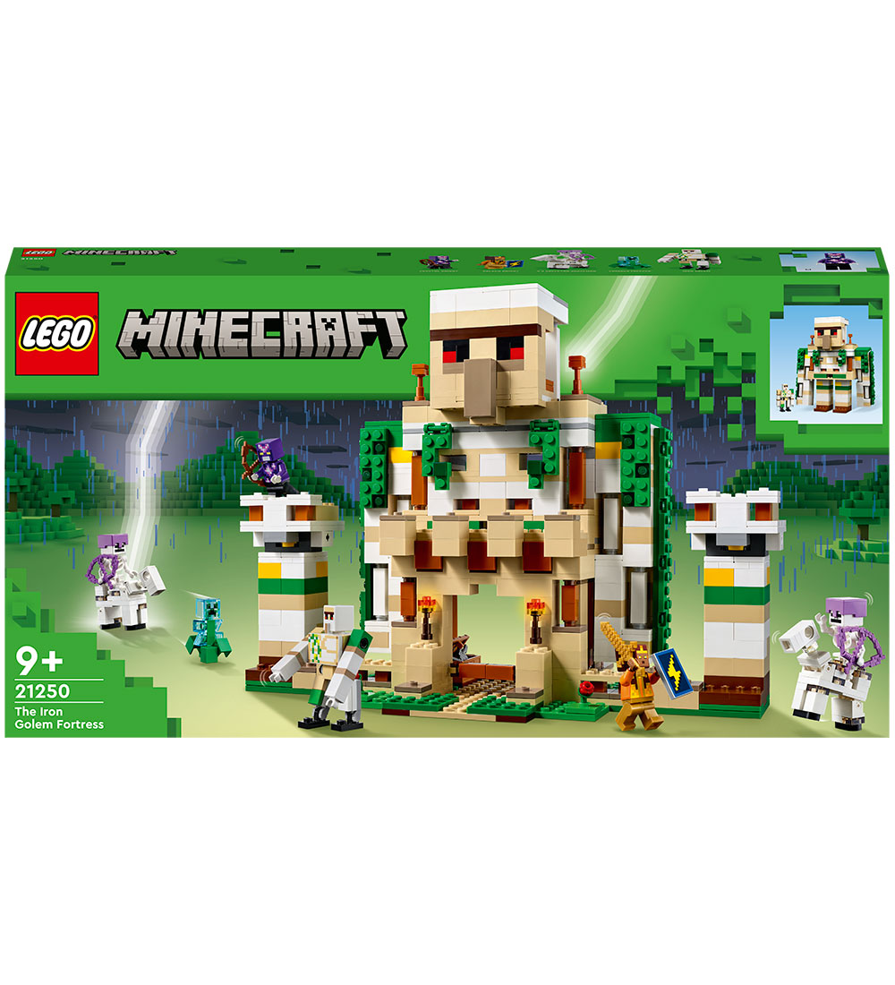 LEGO® Minecraft - Het ijzergolemfort 21250 - 868 Onderdelen