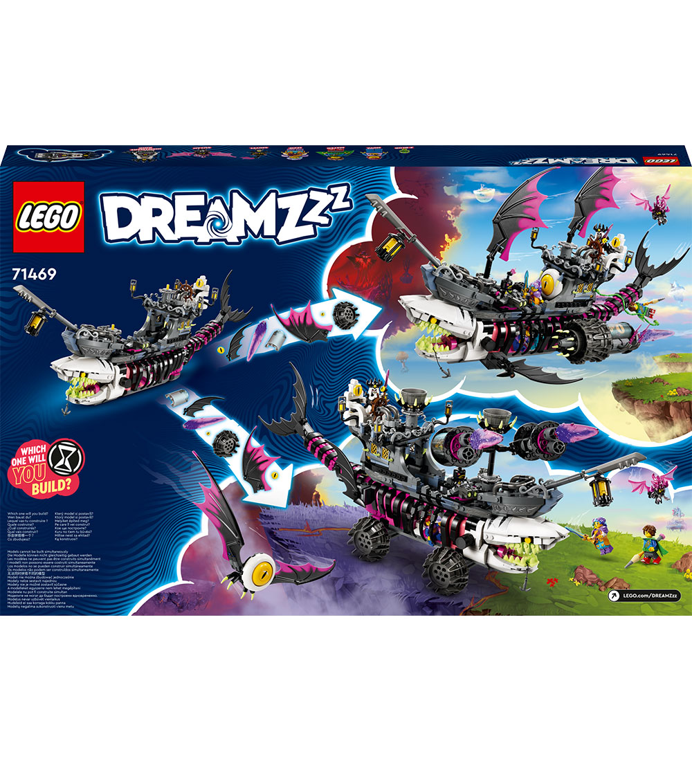 LEGO® DREAMZzz - Mardrömmarnas hajskepp 71469 - 1389 Delar