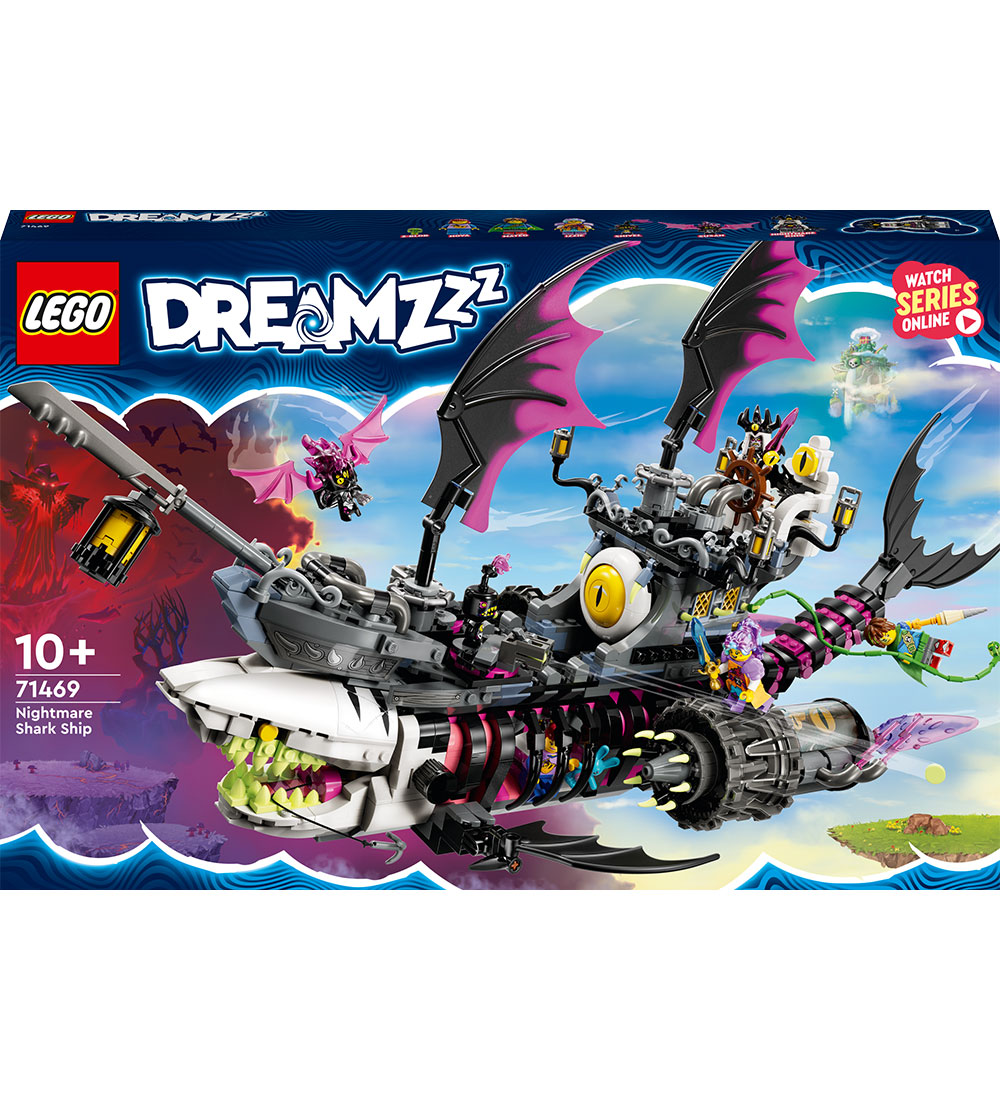 LEGO® DREAMZzz - Mardrömmarnas hajskepp 71469 - 1389 Delar