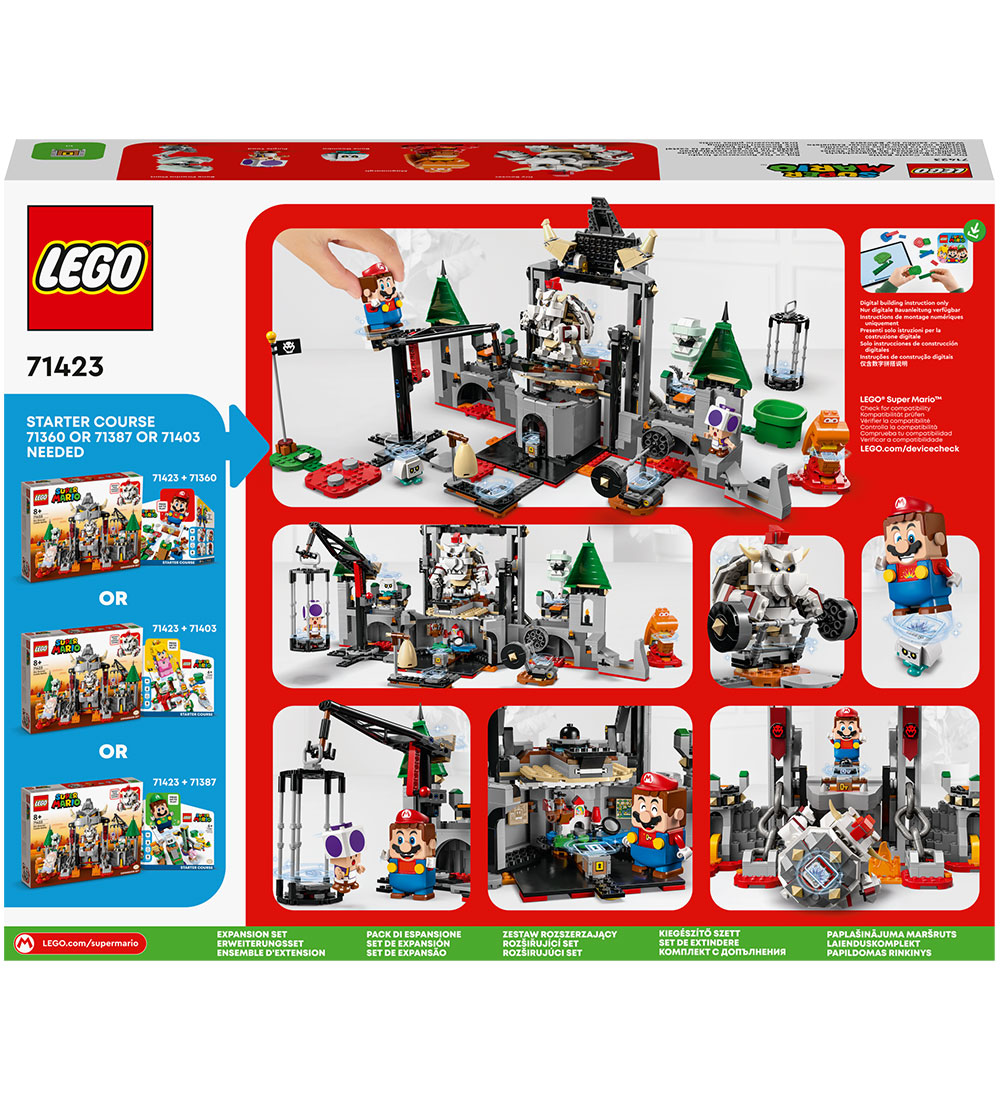 LEGO® Super Mario - Dry Bowserin taistelu linnassa... 71423 - la