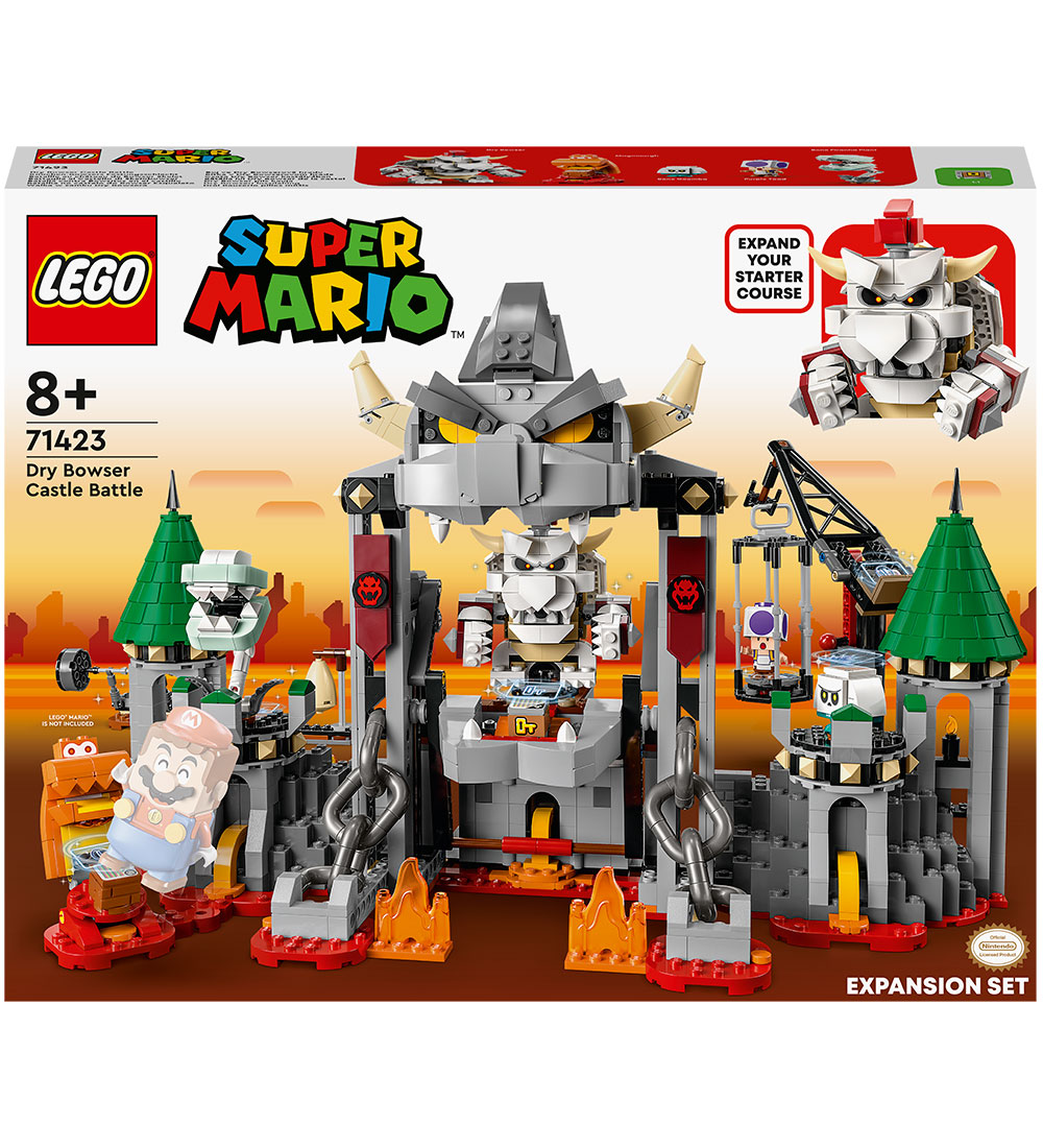 LEGO® Super Mario - Dry Bowserin taistelu linnassa... 71423 - la