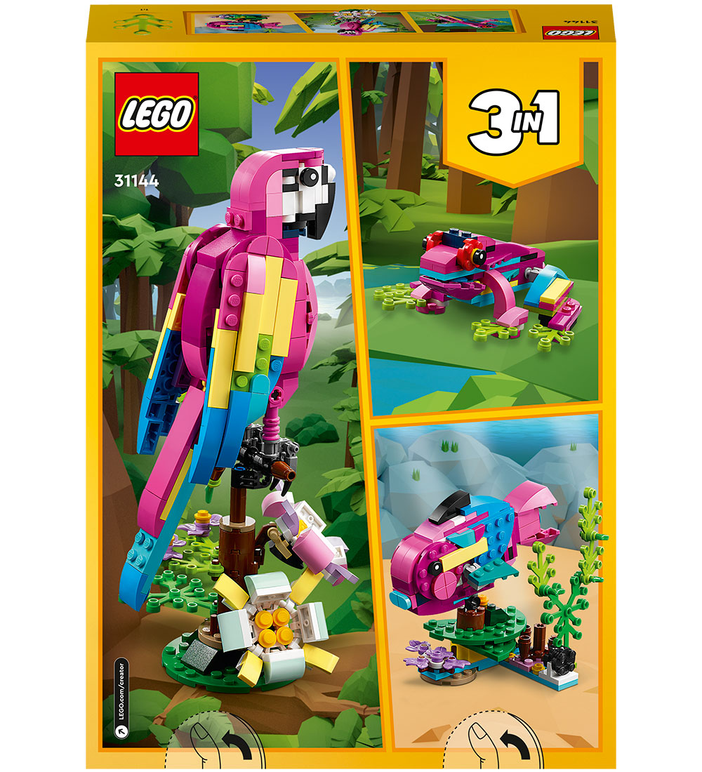 LEGO® Creator - Exotische roze papegaai 31144 - 3-in-1 - 253 Ond