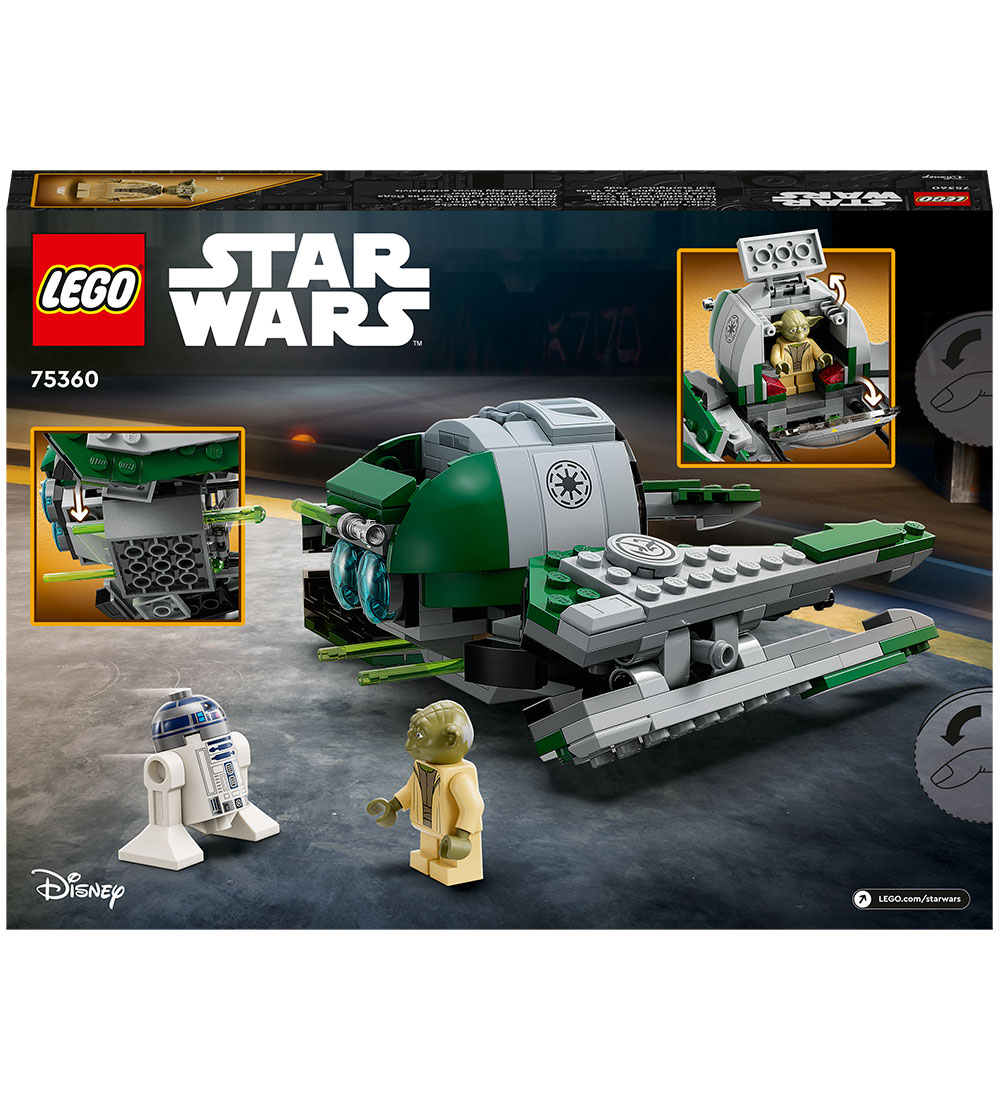 LEGO® Star Wars - Yodan Jedi Starfighter 75360 - 253 Osaa
