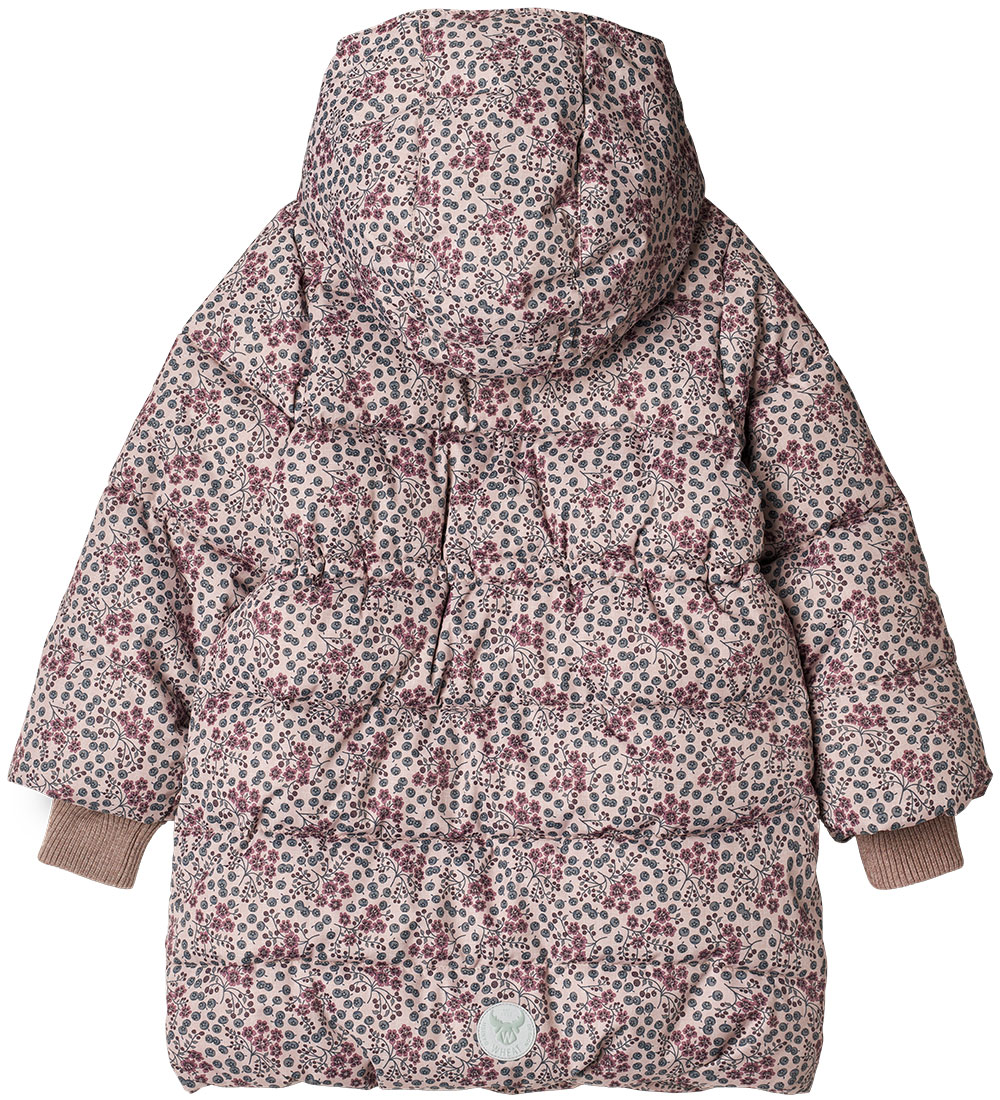 Wheat Padded Jacket - Yrsa - Pale Lilac Berries