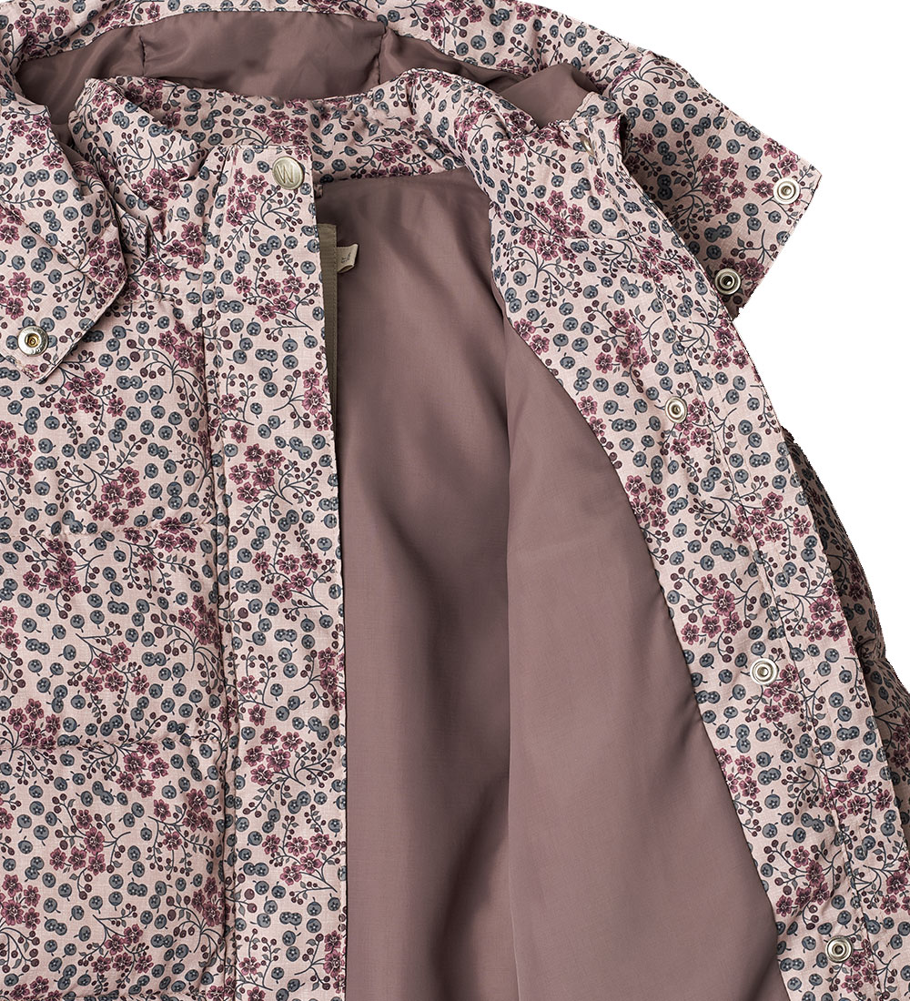 Wheat Padded Jacket - Yrsa - Pale Lilac Berries