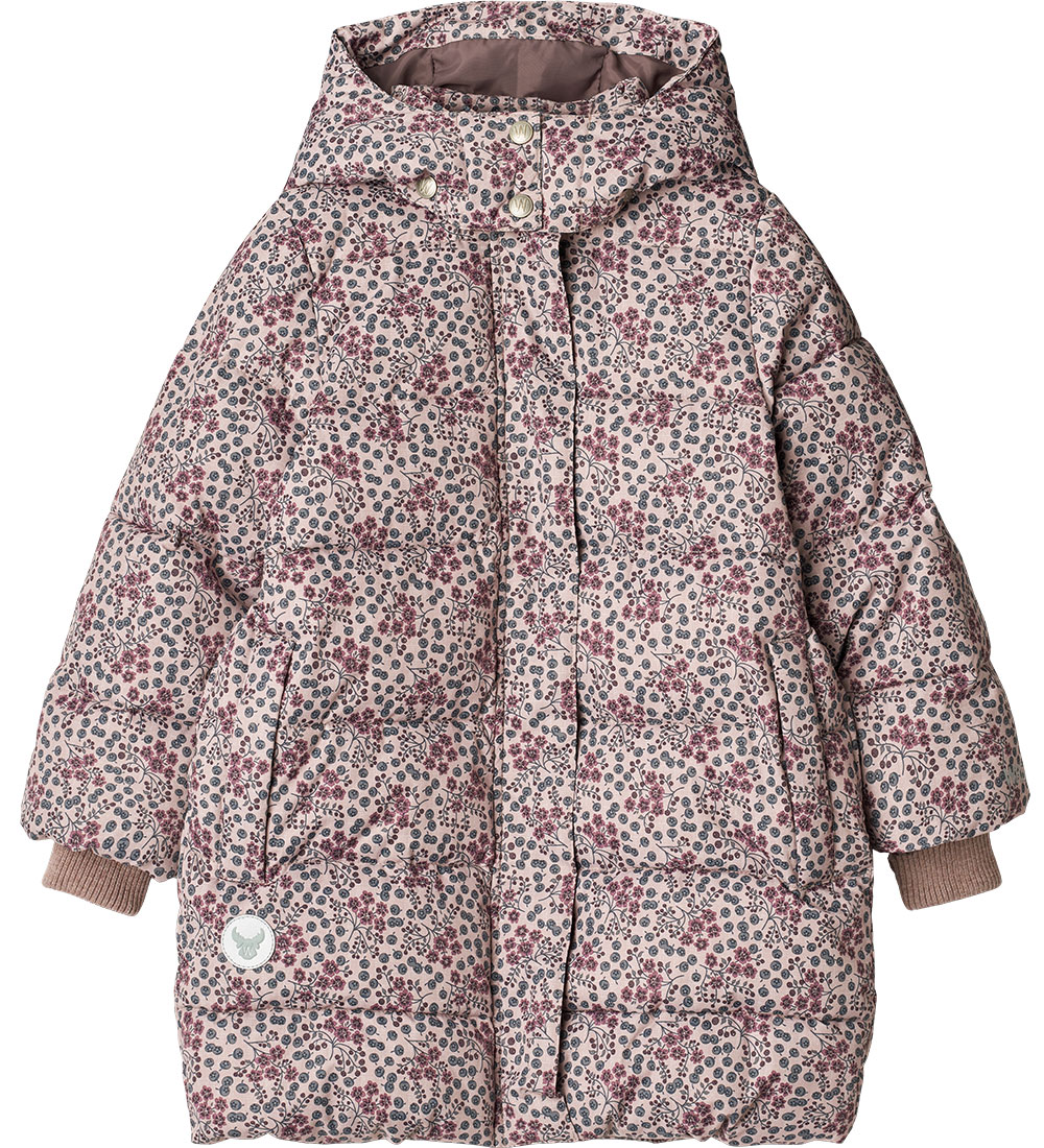 Wheat Padded Jacket - Yrsa - Pale Lilac Berries
