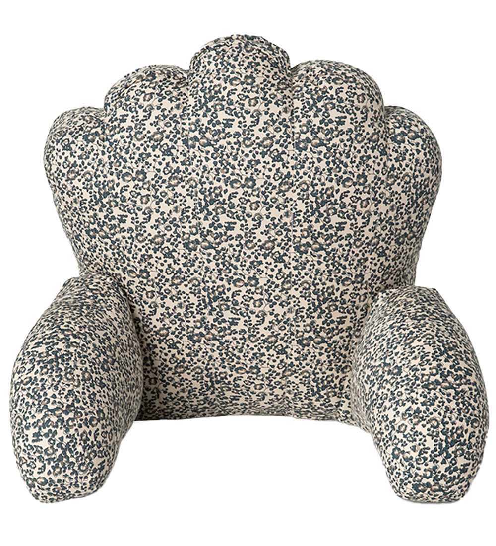 That's Mine Pram Cushion - Nori Pram - Flores Sandshell/Blue